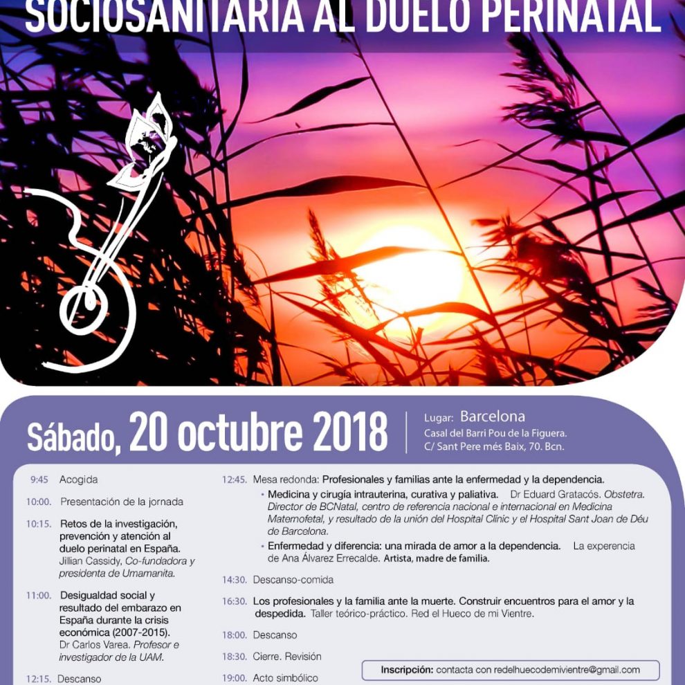 Encuentro duelo perinatal Familiae Psicología